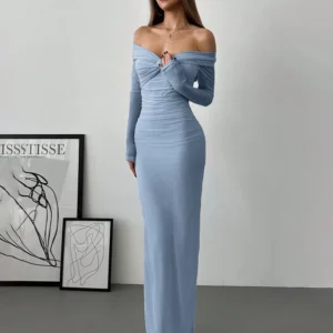 Ruched Fitted Dress
