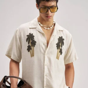 Highlander Men's Printed Casual Shirt