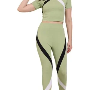 Cozimi Tracksuit for Woman Round Neck Top & Bottom Set